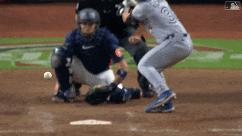 a baseball player in a blue jersey with the number 6 on it