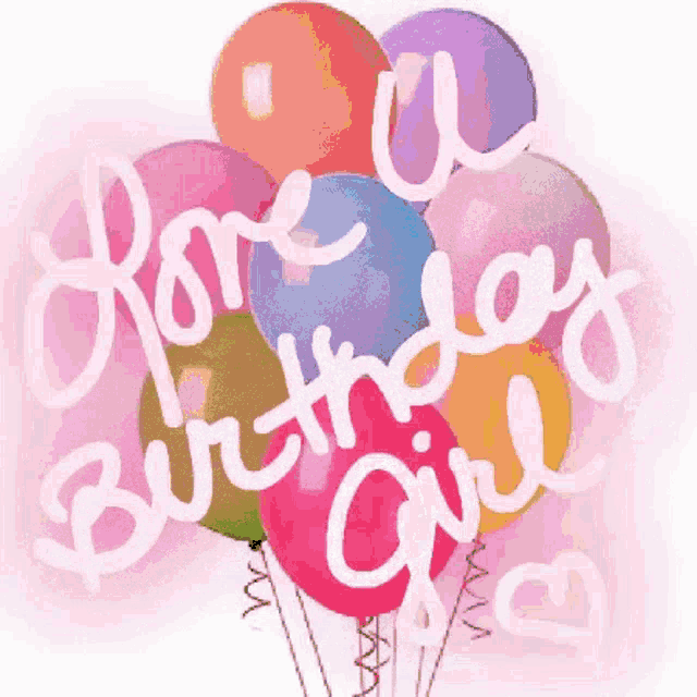 Happy Birthday Love U GIF - Happy Birthday Love U Balloons GIFs