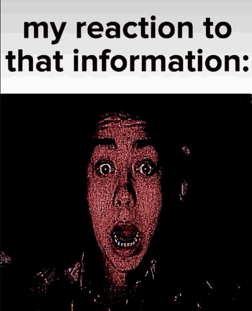 a picture of a woman with a surprised look on her face
