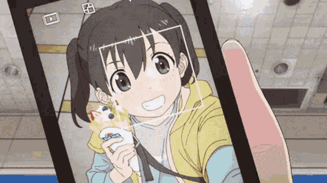 Selfie Yama No Susume GIF - Selfie Yama No Susume Encouragement Of Climb GIFs
