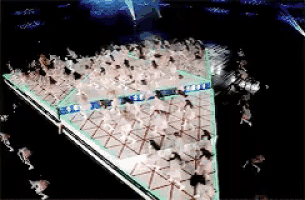 a computer generated image of a pyramid that says ' x ' on the top