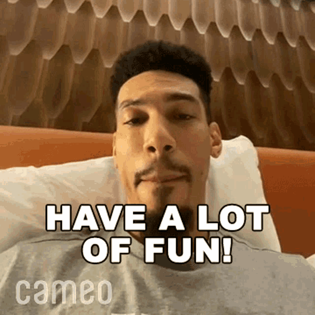 Have A Lot Of Fun Danny Green GIF - Have A Lot Of Fun Danny Green Cameo GIFs