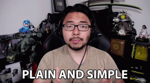 Plain And Simple Plain GIF - Plain And Simple Plain As Clear As Day GIFs