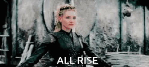 Celice Mod All Rise GIF - Celice Mod All Rise Viking Queen GIFs