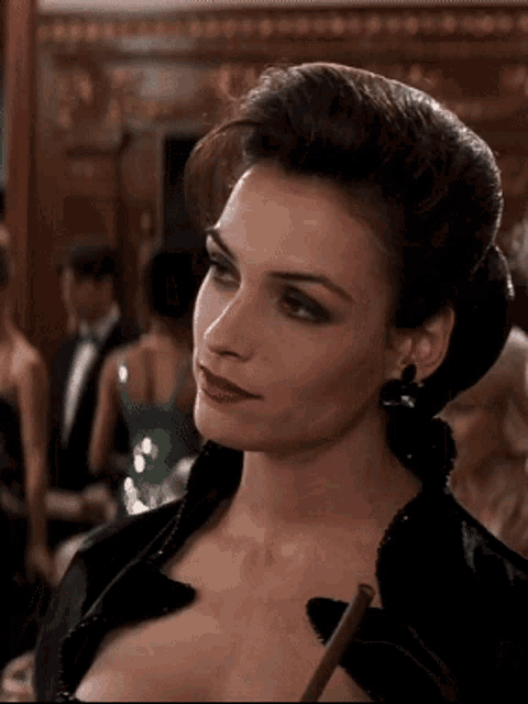 Xenia Onatopp Straight Up With A Twist GIF - Xenia Onatopp Straight Up With A Twist With A Twist GIFs