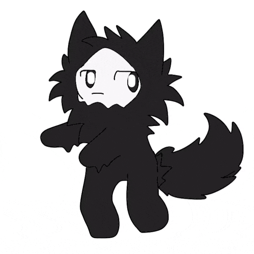 a black and white drawing of a cartoon character with a skull face