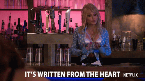 Its Written From The Heart Heart GIF - Its Written From The Heart From The Heart Heart GIFs