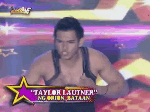 a man named taylor lautner is on a show