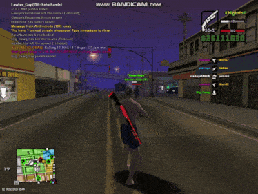 a screenshot of a video game with the name ghosto on the bottom