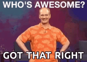 Whos Awesome Awesome GIF - Whos Awesome Awesome Got That Right GIFs