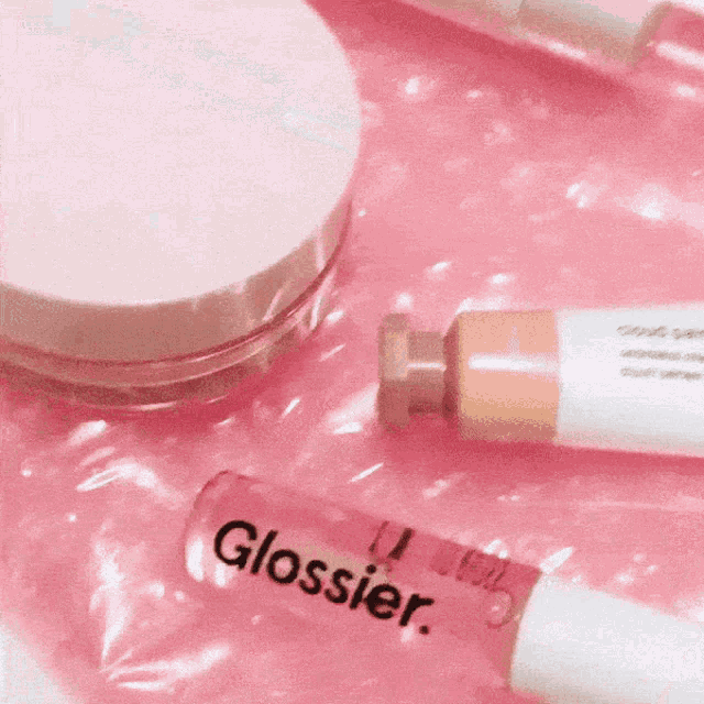 Aesthetic Glossier GIF - Aesthetic Glossier Beauty Cosmetics GIFs