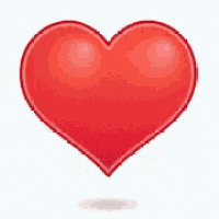 a broken heart is split in half on a white background
