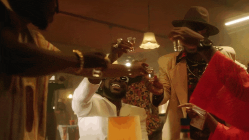 Cheers Adekunle Gold GIF - Cheers Adekunle Gold Ogaranya Song GIFs