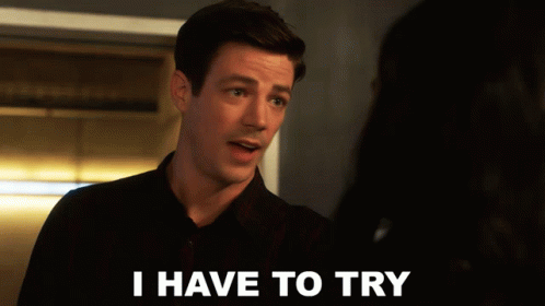 I Have To Try Grant Gustin GIF - I Have To Try Grant Gustin Barry Allen GIFs