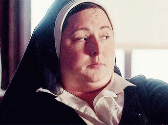 Sister Michael Reaction GIF - Sister Michael Reaction Derry Girls GIFs
