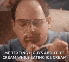 National Chocolate Ice Cream Day Seinfeld GIF - National Chocolate Ice Cream Day Seinfeld Eating Ice Cream Like GIFs