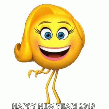 Happy New Year Emoji Movie GIF - Happy New Year Emoji Movie Mom Emoji GIFs
