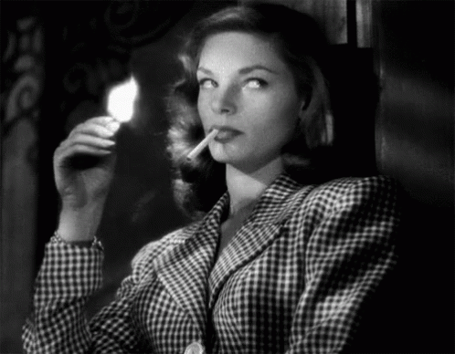 Lauren Bacall Old Movies GIF - Lauren Bacall Old Movies Bandw GIFs