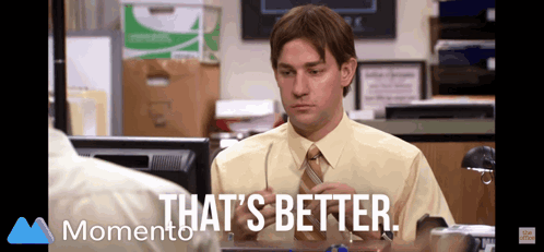 Thats Better The Office GIF - Thats Better The Office Dwight Schrute GIFs
