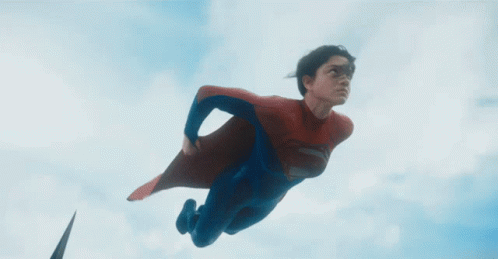 The Flash Movie Supergirl GIF - The Flash Movie Supergirl Flying GIFs