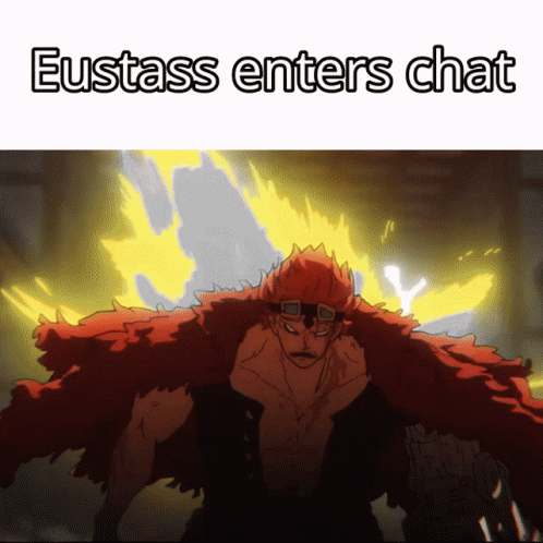 Eustass Enters Chat Eustass GIF - Eustass Enters Chat Eustass One Piece GIFs