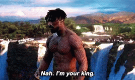 Erik Killmonger GIF - Erik Killmonger Im Your King GIFs
