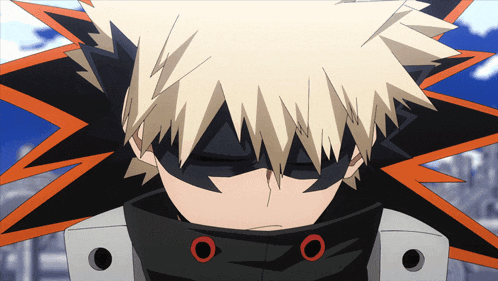 a close up of a person with a mask on