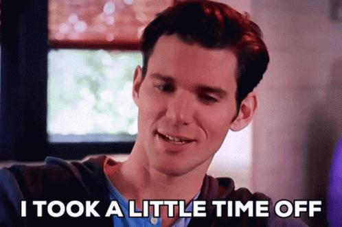 Time Off GIF - Time Off Kevinmcgarry GIFs