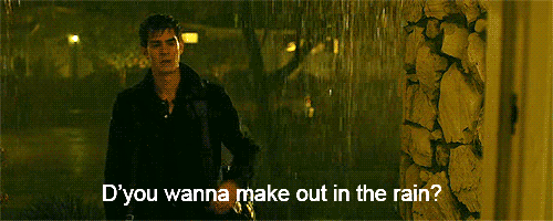 The Last-minute Laziness Victory. GIF - Make Out In The Rain Andrew Garfield GIFs