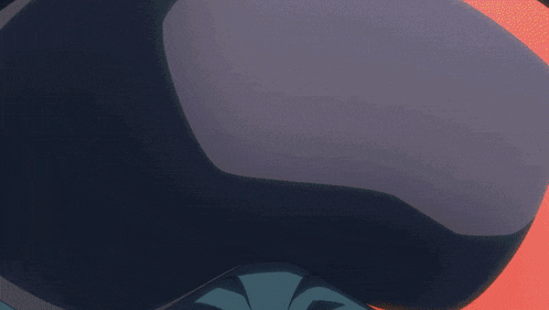 a close up of a person 's face with a mask on it