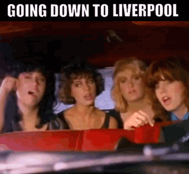 Bangles Going Down To Liverpool GIF - Bangles Going Down To Liverpool 80s Music GIFs