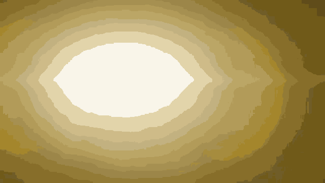 the sun is shining brightly in the sky with a yellow background