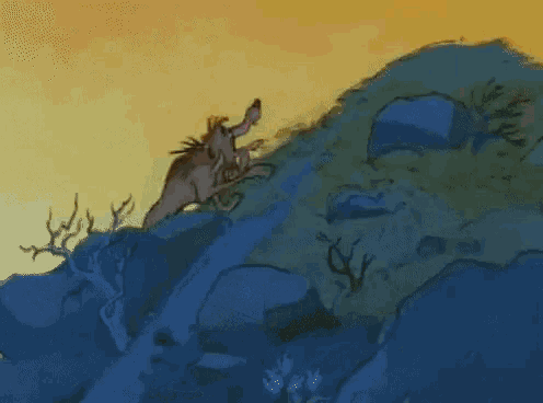 Wolf The Sword In The Stone GIF - Wolf The Sword In The Stone Tired GIFs