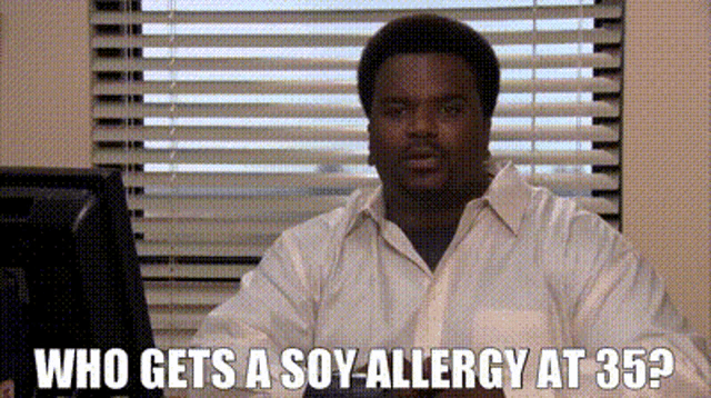 Soy Soy Allergy GIF - Soy Soy Allergy The Office GIFs