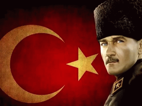 Atatürk Bayrak GIF - Atatürk Bayrak Türk Bayrağı GIFs