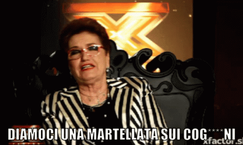 Mara Maionchi X Factor GIF - Mara Maionchi X Factor Trash Italiano GIFs