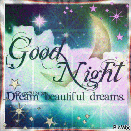 Good Night Dream Beautiful GIF