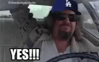 Dodgers Go GIF - Dodgers Go Yes GIFs
