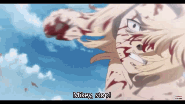 Tokyo Revengers Mikey Stop GIF - Tokyo Revengers Mikey Stop GIFs
