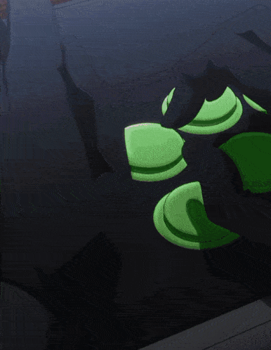 green buttons on a black surface with the letter g on the bottom