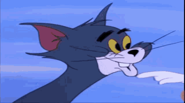 Tom And Jerry Blue Cat Clues GIF - Tom And Jerry Blue Cat Clues Episode103 GIFs