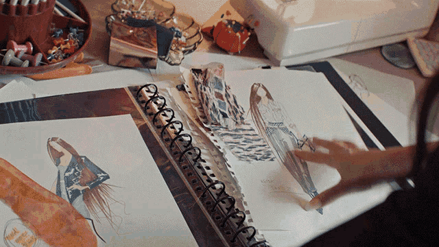 Drawings Vanessa GIF - Drawings Vanessa In The Heights GIFs