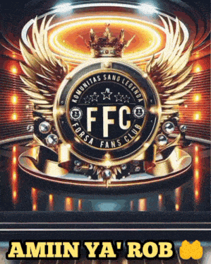 a forsa fans club logo with a crown on top