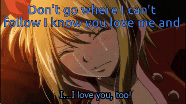 I Love You Too Crying GIF