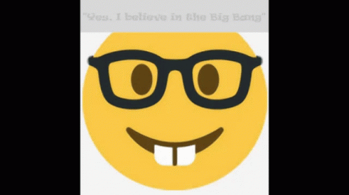 Nerd Big Bang Believer GIF - Nerd Big Bang Believer Nerd Emoji GIFs