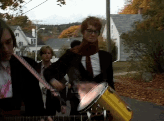 Marching Arcade Fire GIF - Marching Arcade Fire Rebellion GIFs