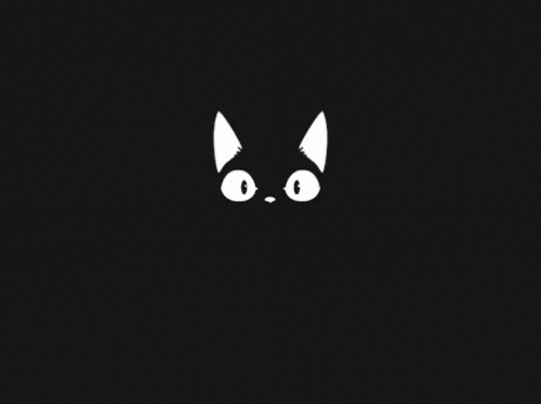 魔女の宅急便　ジジ　ジブリ　おやすみ　お休み GIF - Ghibli Goodnight Dark GIFs