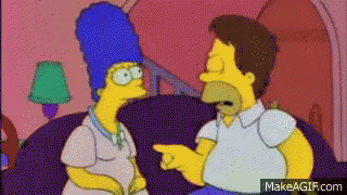 The Simpsons Stressed GIF - The Simpsons Stressed Hairfall GIFs