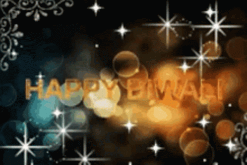 Happy Diwali Sparkling GIF