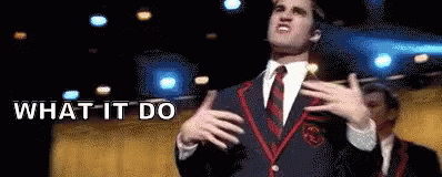 Blaine What It Do GIF - What It Do Blaine Anderson Glee GIFs